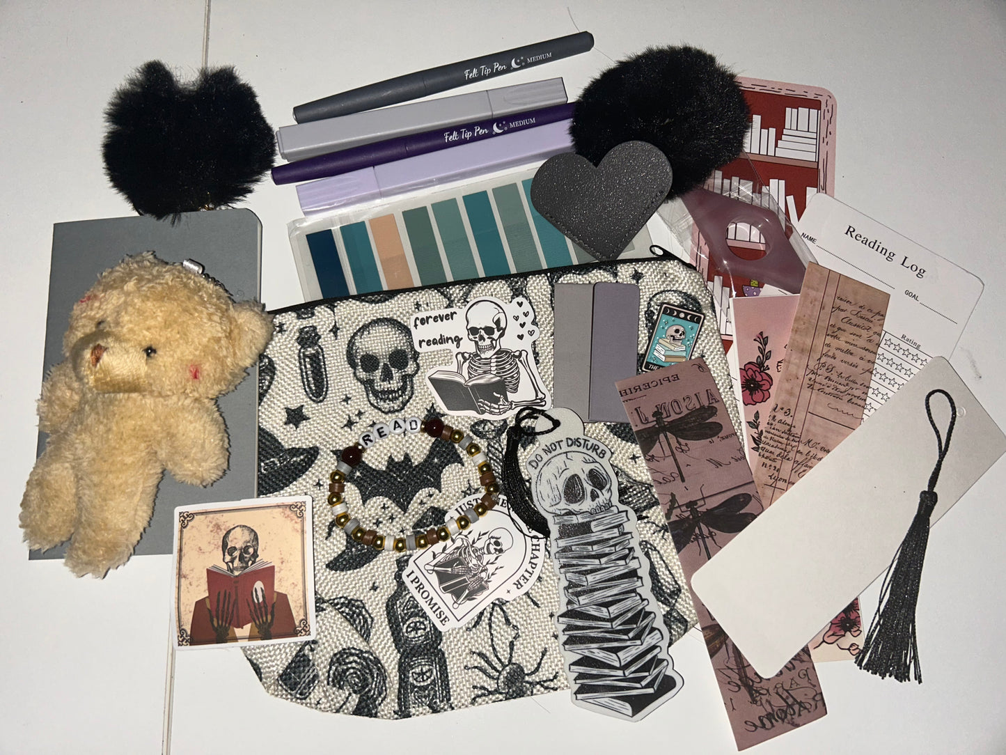 Dark book accessories